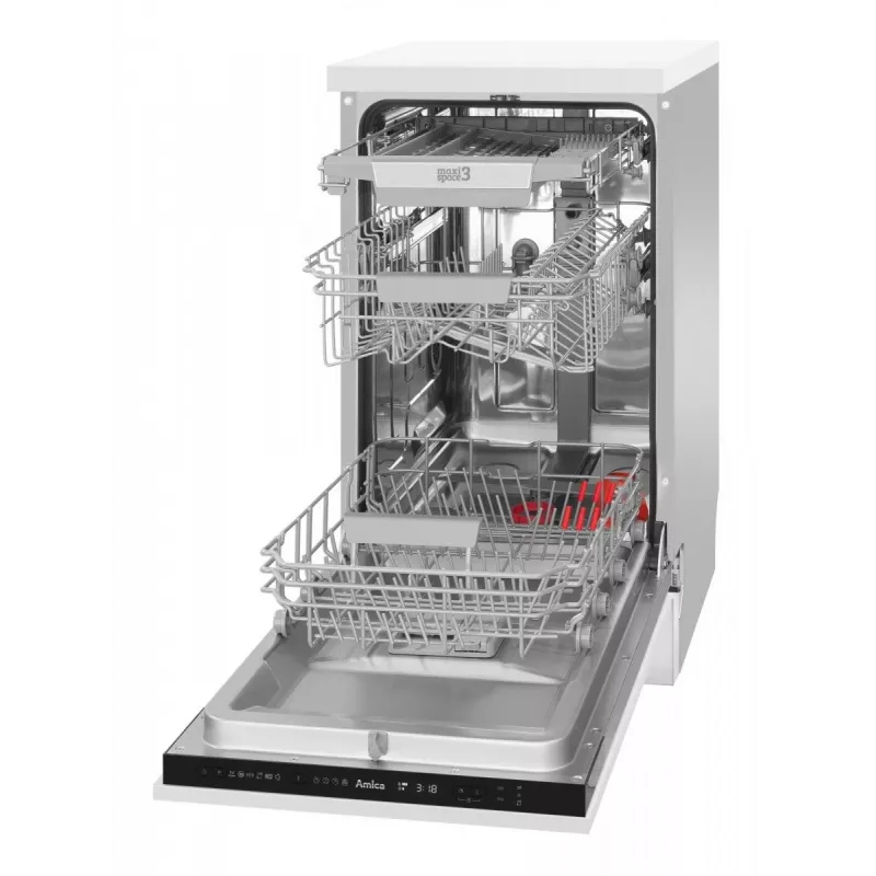 Máquina de lavar loiça de encastrar AMICA 1195338 — 13 conjuntos de louça, classe de eficiência energética C