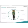 Cabo de fibra ótica híbrida HDMI AOC Digitus AK-330125-100-S