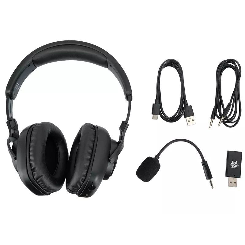 Auscultadores Tracer GAMEZONE Mobile Hybrid BT+2.4G Preto