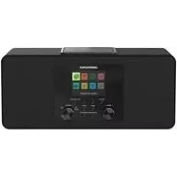 Grundig DTR 6100 2.1 DAB+ WEB portátil analógico e digital preto