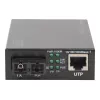 Conversor de mídia Gigabit PoE Digitus, RJ45 / SC, SM, PSE
