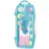 Conjunto de aguarelas colorino 85443PTR — 12 cores, paleta compacta, para escola e hobby