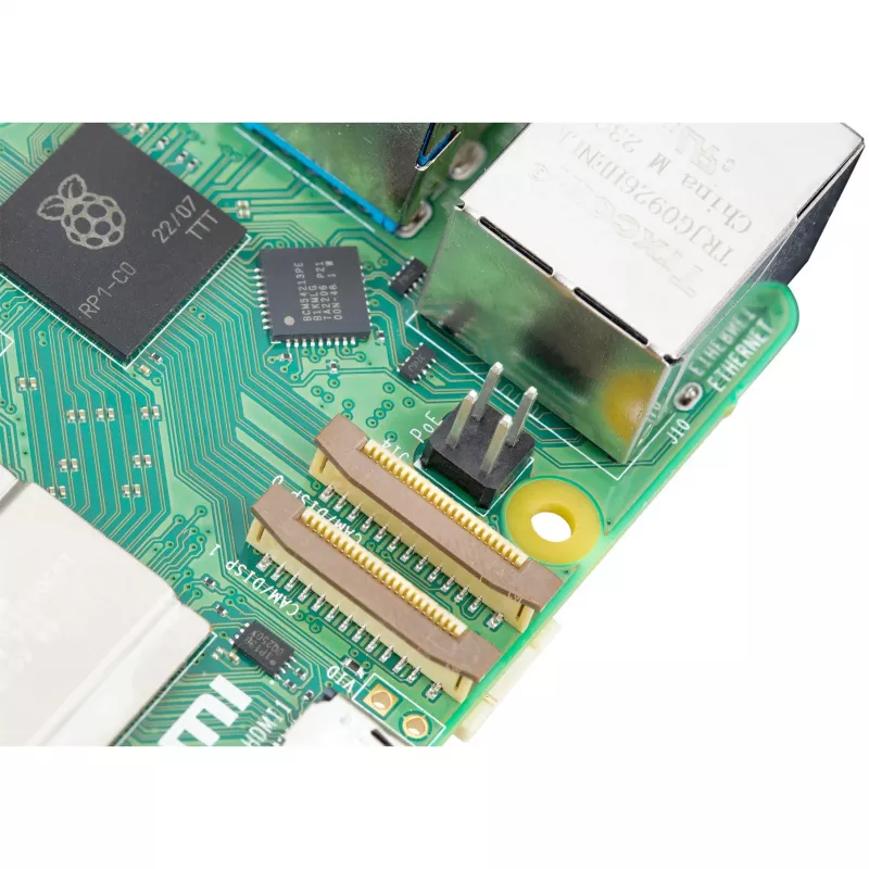 Computador de placa única Raspberry Pi 5 placa de desenvolvimento — 2400 MHz Arm Cortex-A76, até 16 GB LPDDR4x, MicroSD, USB 3.2, Wi‑Fi 5