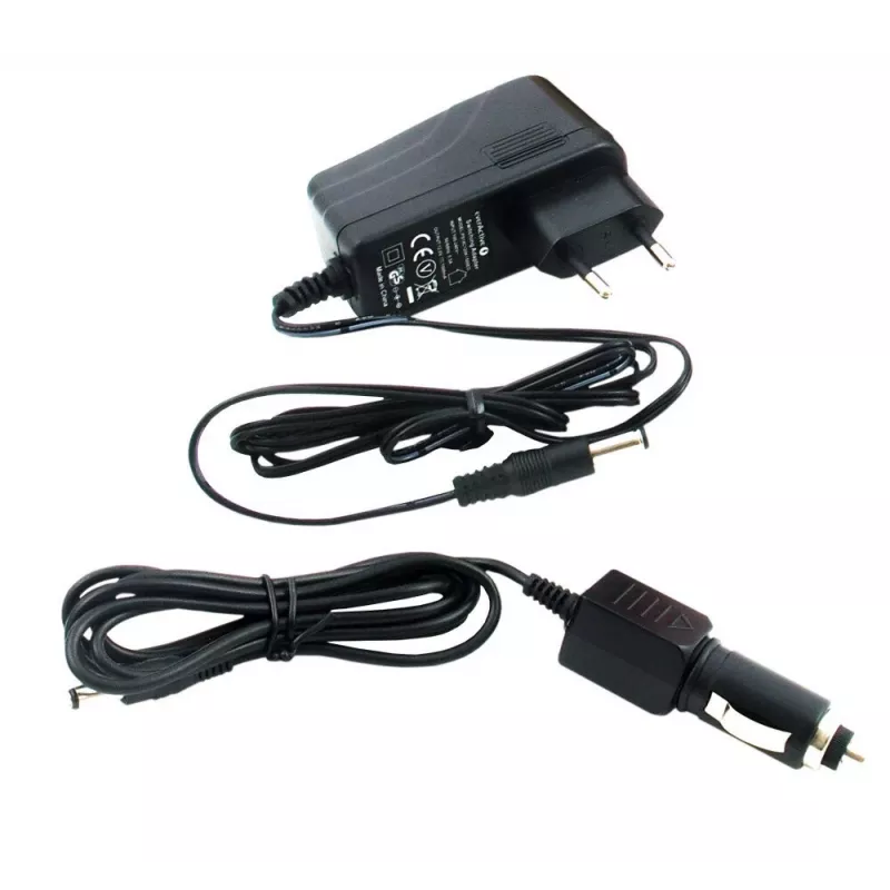 Carregador de pilhas everActive NC-1200 – carregador universal de 12 pilhas para AA/AAA, entrada de 12 V, preto