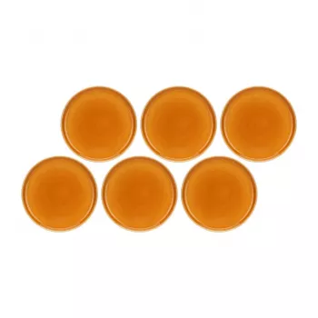 Conjunto de 6 pratos de refeição Rose&Tulipani Arpeggio, 25 cm cada
