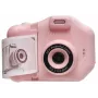 Denver KPC-1370P câmara digital infantil com impressora térmica, LCD de 2,8 polegadas, 48 MP, vídeo 1440p, rosa