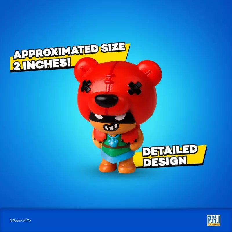Figuras Brawl Stars S1 – caixa Deluxe pack de 8 VER.B