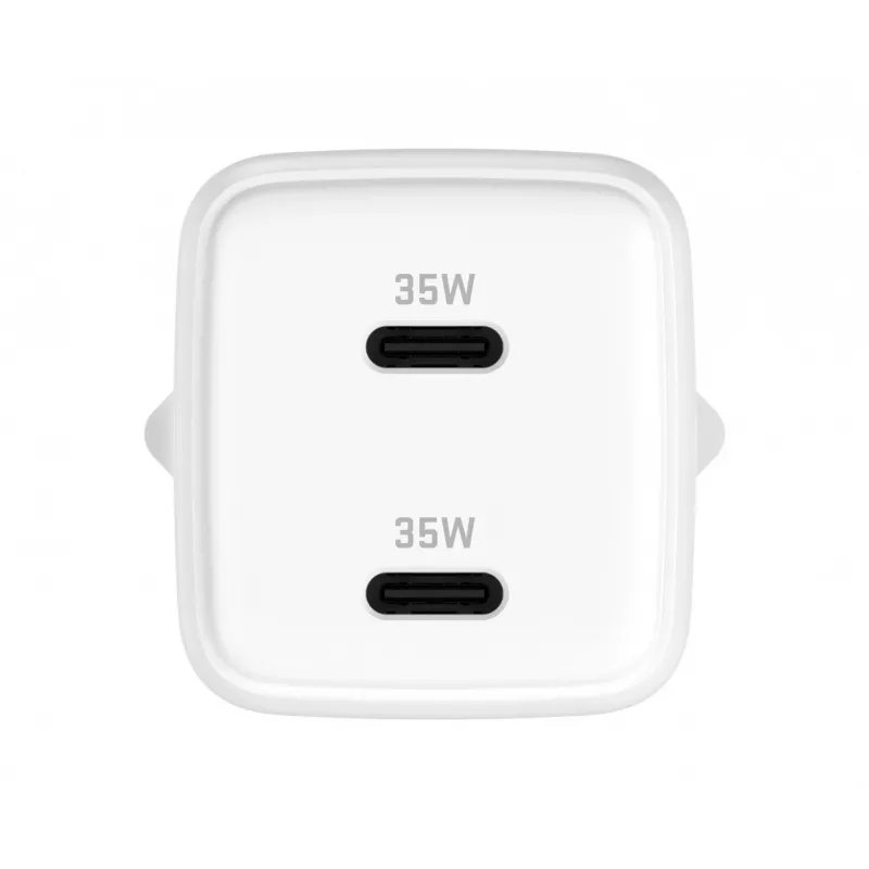 Carregador de parede USB-C YENKEE G35D 2x18W Power Delivery 3.0 3A