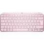 Teclado Logitech MX Keys Mini Minimalist Wireless Illuminated - ROSE - CENTRAL (DE)