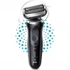 Máquina de barbear de lâmina Braun Series 7 71-N1000s preta