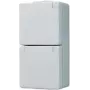 Tomada tipo F JUNG 622 W, 16 A 250 V, caixa de duroplasto branca