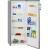 Frigorífico vertical BOMANN VS 7316 IX, 242 L, aço inoxidável, classe energética E, 5 prateleiras de vidro
