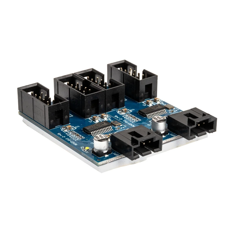 Hub USB 2.0 Akasa AK-CBUB64-30BK 1-para-4 portas USB 2.0