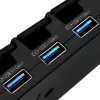 Hub USB 3.1 Gen 1 para desktop SILVERSTONE SST-UC03B-PRO – 7 portas USB