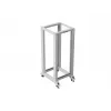 Rack aberto LANBERG 19 polegadas 27U 600x800 mm cinzento, rack de servidor open-frame 27U