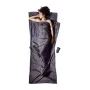Saco de dormir retangular Cocoon TravelSheet seda cinzento