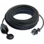 Cabo de extensão AS Schwabe 60305, 5 m, preto, extensão de cabo para ferramentas elétricas e aparelhos