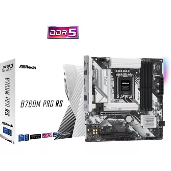 Placa-Mãe ASRock B760M Pro RS DDR5 Micro-ATX