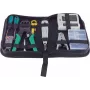 Conjunto de ferramentas de rede ShiverPeaks BS18-25002, 10 peças com bolsa