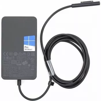 Fonte de alimentação Microsoft Surface 65W para portátil tablet preta AC interior USB 2.0 1,7m