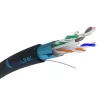 Cabo de rede Extralink par entrançado CAT6 FTP (F/UTP) V2 exterior 305 m preto