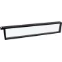 Cobertura frontal protetora Omnitronic 3010092E 1U transparente — acessório de rack para equipamento de 19 polegadas