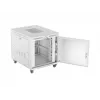 Armário rack LANBERG FF01-8015-23SL 19 polegadas 15 U, cinzento, porta frontal perfurada