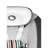 Cadeira de bebé Lionelo OTTO COZY cinzento — cadeira de bebé compacta, assento macio, cinto de segurança