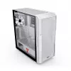 Caixa de PC MODECOM AMIRANI ARGB Midi Tower branca — ATX/ITX, GPU 35 cm, dissipador de CPU 16,5 cm, 2 ventoinhas de 200 mm