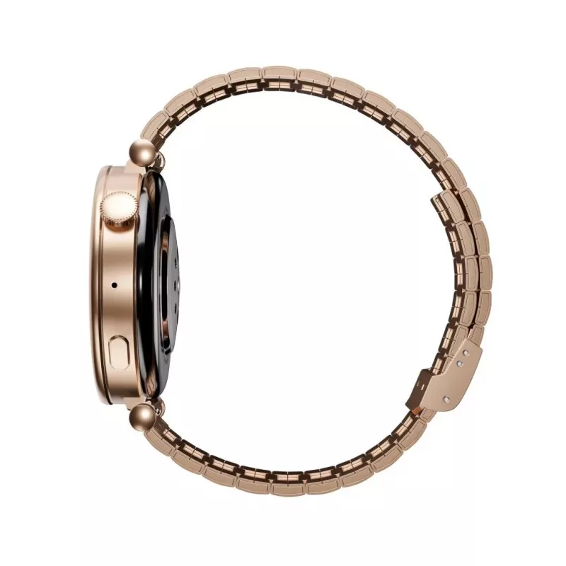 Smartwatch Garett Rose rosa dourado Steel