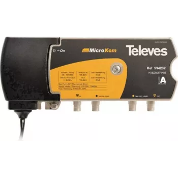 Televes amplificador BK KVE2025RK85 20/25dB c/RK 5-85MHz 20dB 1 (KVE2025RK85)