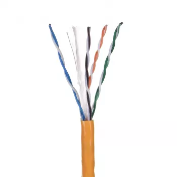 Cabo de rede Lanberg LCU6-10CC-0305-O U/UTP 305 m laranja