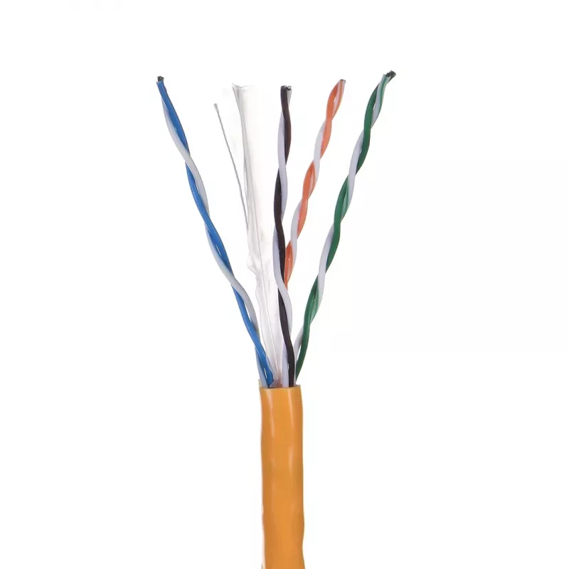 Cabo de rede Lanberg LCU6-10CC-0305-O U/UTP 305 m laranja