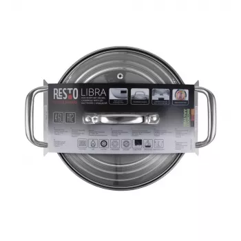 Resto Kitchenware Libra 4,6 l redonda aço inoxidável