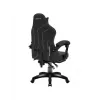 Cadeira gaming huzaro Force 3.7 Carbon preto – ergonómica, altura ajustável 107,5–116,5 cm, 5 rodas, almofadas lombar e cervical