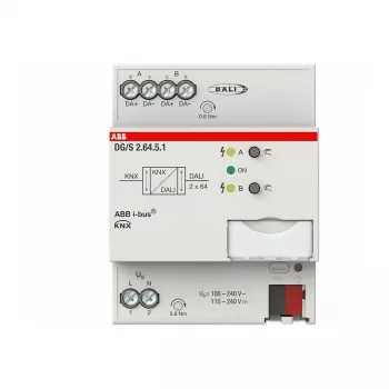 ABB Stotz S&J Gateway DALI Premium, 2 vias, REG DG/S2.64.5.1 (2CDG110274R0011)