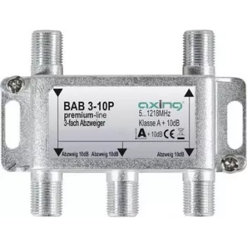 Axing BAB 3-10P repartidor de cabo cinzento (BAB 3-10P)