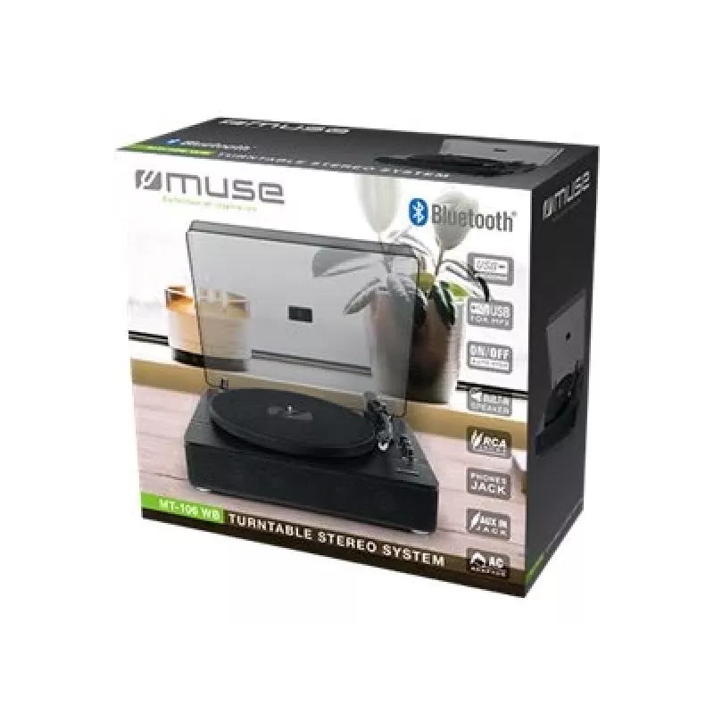 Muse MT-106 WB Preto Automático