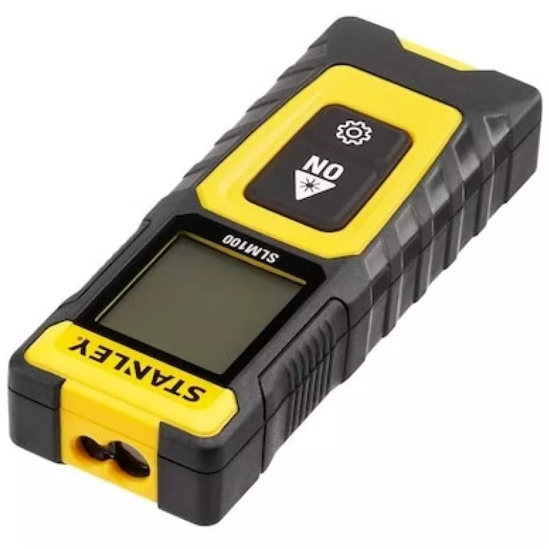 Medidor de distâncias STANLEY SLM100 — alcance laser 30 m, medidor manual compacto