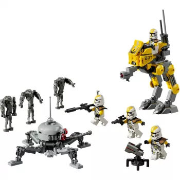 Conjunto LEGO Star Wars 327th Star Corps Clone Troopers Battle 75431 — 258 peças, 7 minifiguras, idade 7+