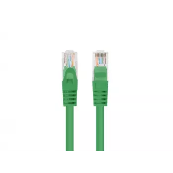 Cabo de rede LANBERG PCU6-20CC-0300-G Cat6 U/UTP RJ-45 para RJ-45 3 m Verde