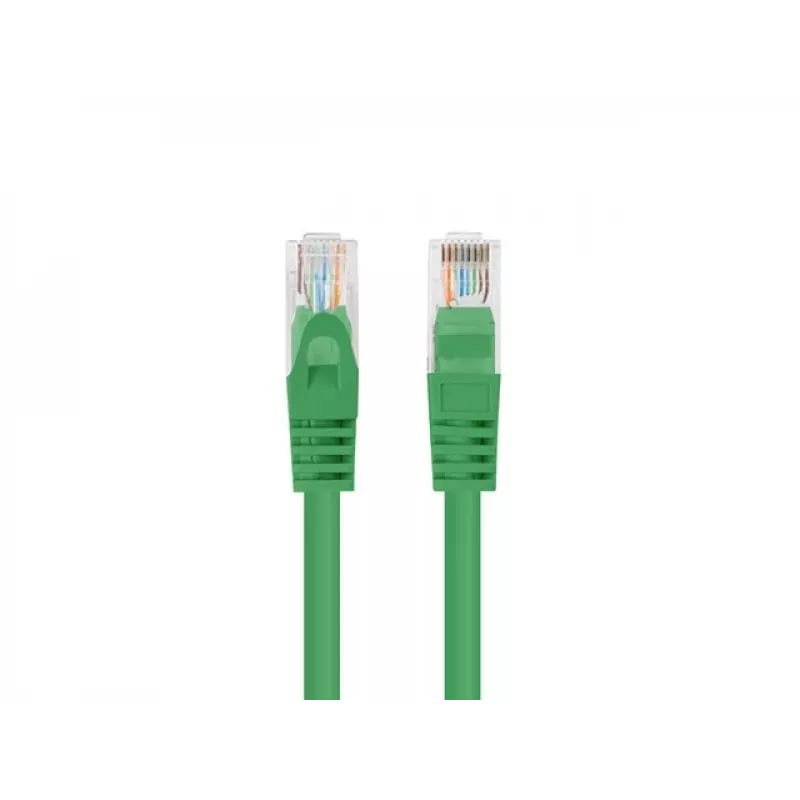 Lanberg PCU6-20CC-0300-G Cabo de ligação Cat.6 UTP, 3 m, verde, embalagem de 10