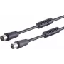 Cabo coaxial de antena ShiverPeaks 80203-128S 100 dB com filtro blindado
