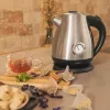 Cecotec Thermosense 620 Retro Steel Chaleira elétrica 1,7 l 2200 W aço inoxidável