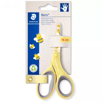 Tesoura Staedtler Noris 14 cm — várias cores, modelo 965 14P BK