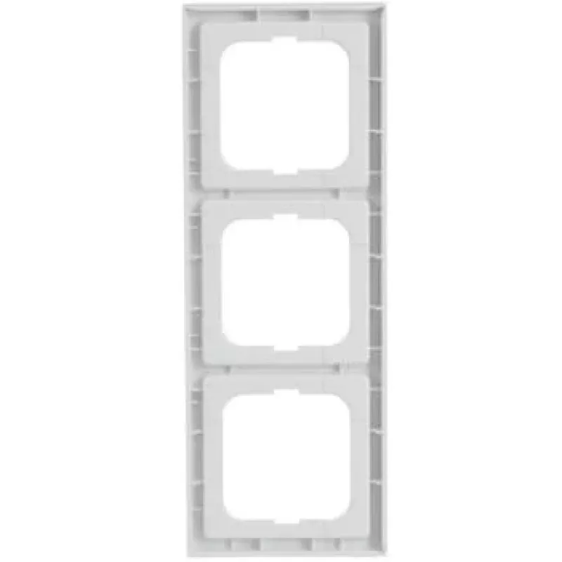 Busch-Jaeger future linear 1723-184K Moldura de 3 módulos, branco estúdio