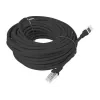 Cabo de rede LANBERG Cat5e PCU5-10CC-1500-BK RJ-45 para RJ-45 15 m Preto U/UTP