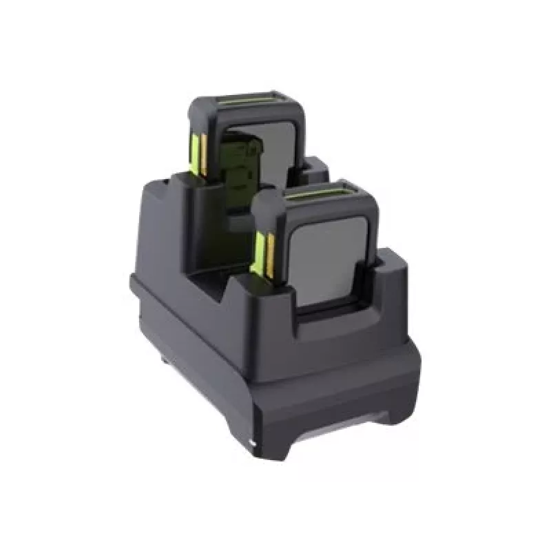 Carregador móvel para dispositivo Zebra CRD-WS5X-2SCV-01 para leitor de códigos de barras, preto, AC, interior