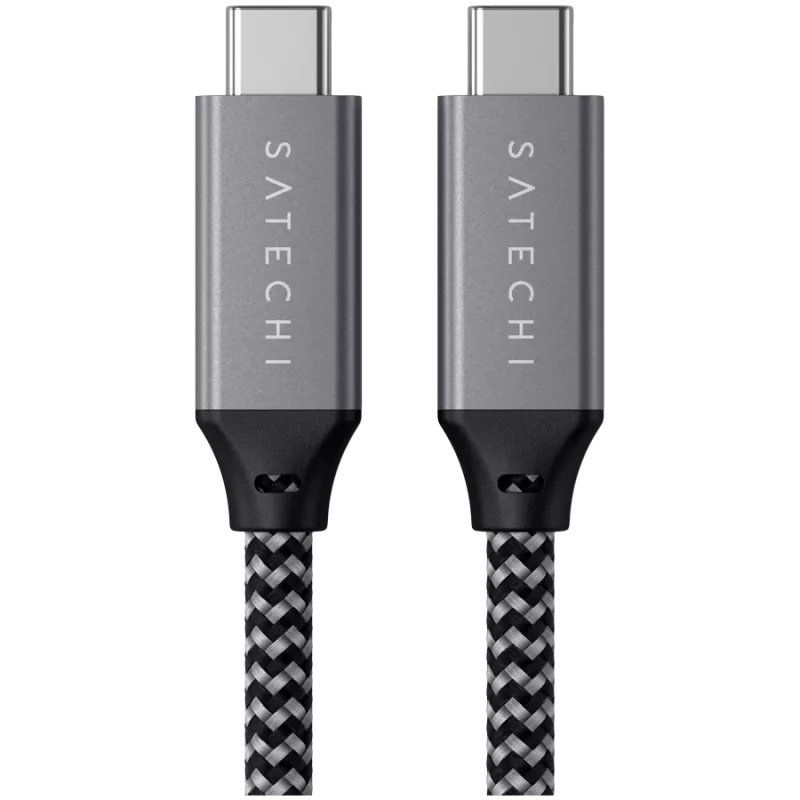 Cabo USB Satechi ST-U4C25M USB4 Gen 3x2 0,25 m preto cinzento