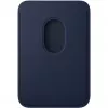 Carteira Apple iPhone FineWoven MagSafe – azul-escuro